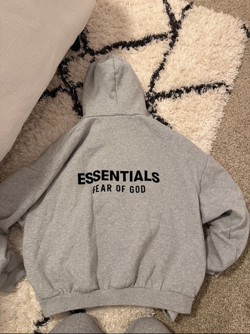 Fear of God Essentials Grey Hoodie